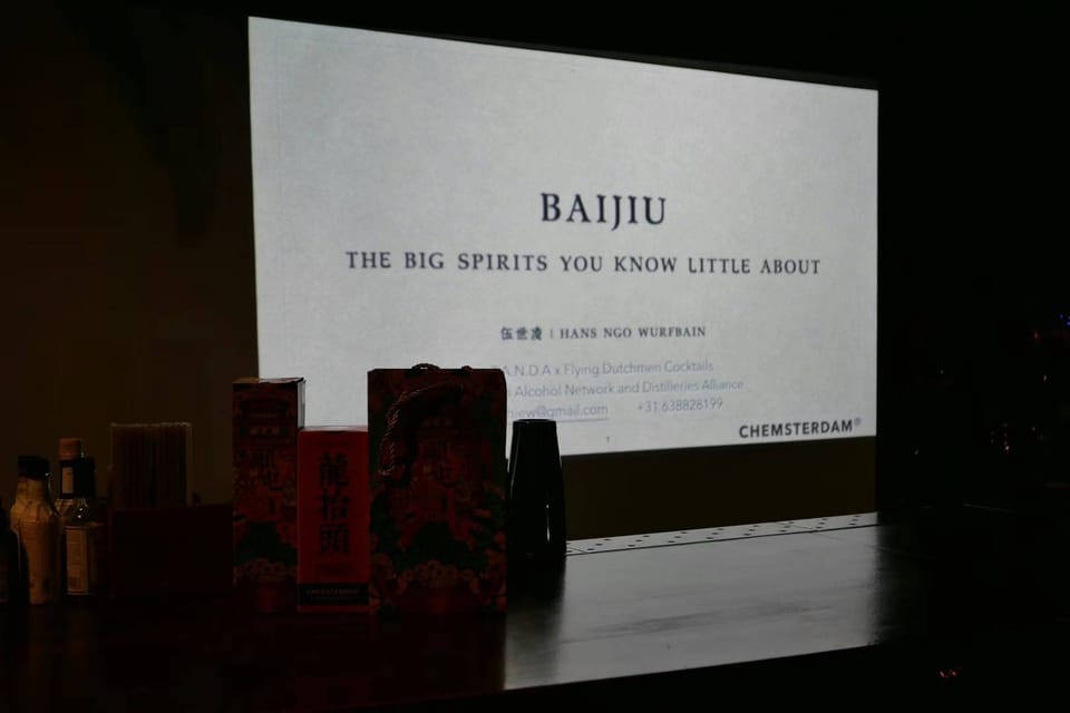 Baijiu Master Class at Belly of the Beast Amasterdam by Hans Ngo Wurfbain